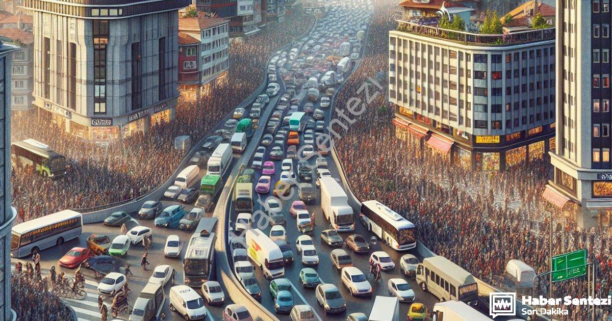 "Kütahya'da Araç Sayısı Rekor Kırdı: Merkez Nüfusunu Geride Bıraktı" başlıklı haber için fotorealist