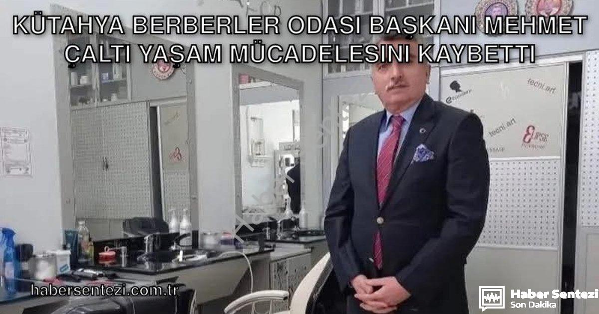 "Kütahya Berberler Odası Başkanı Mehmet Çaltı Yaşam Mücadelesini Kaybetti" başlıklı haber için fotor